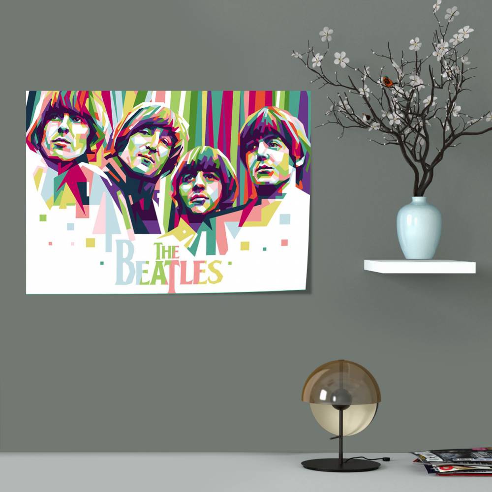 پوستر سیلک The Beatles 22