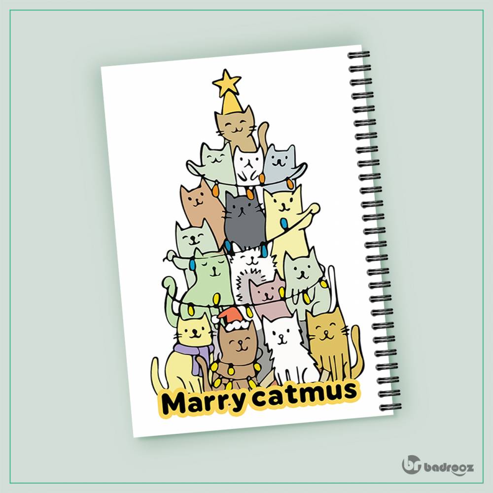 دفتر یادداشت Marry catmus