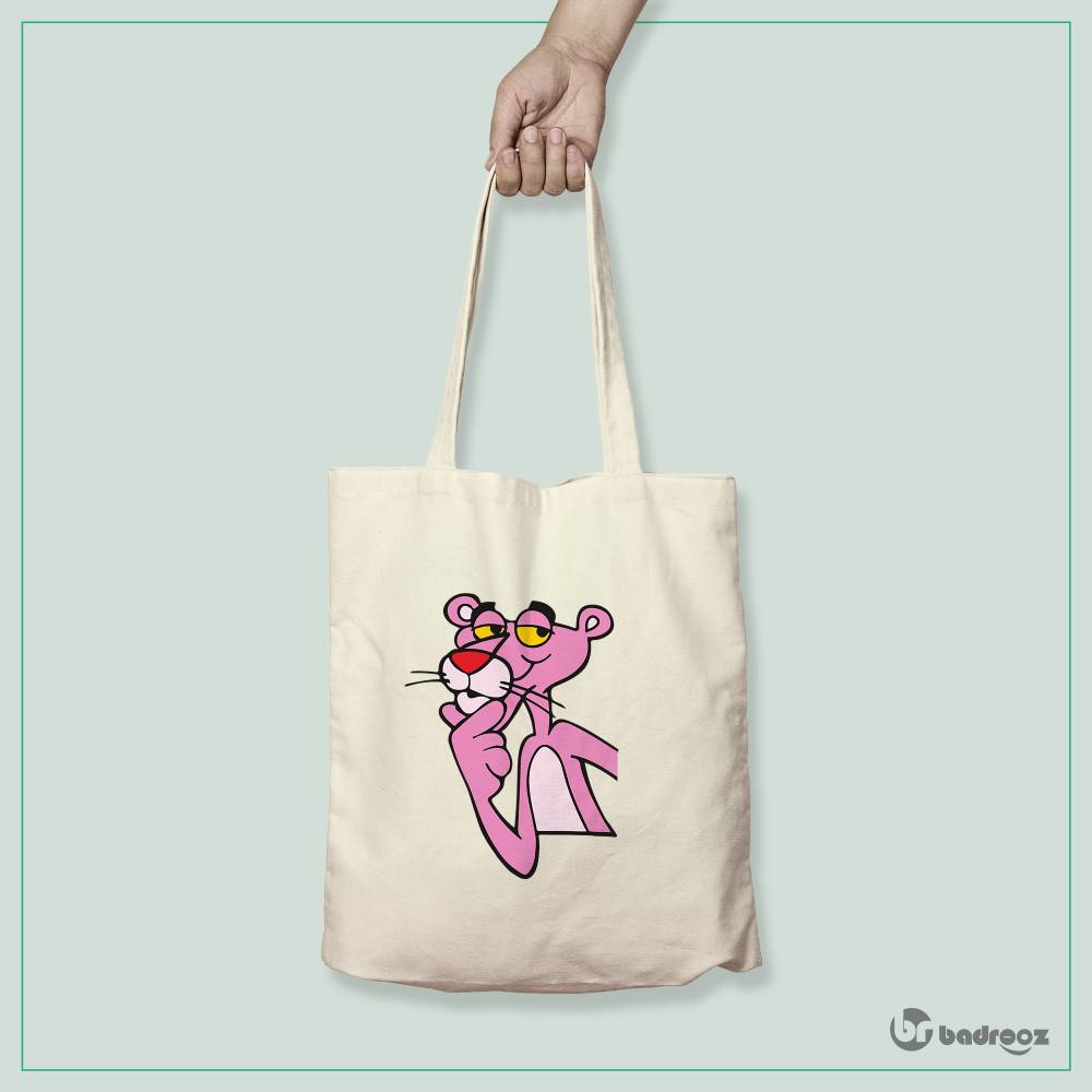 کیف خرید کتان pink Panther
