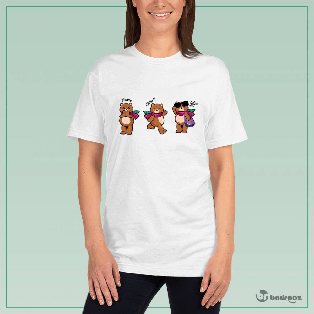 تی شرت زنانه BEARS-TEDDY