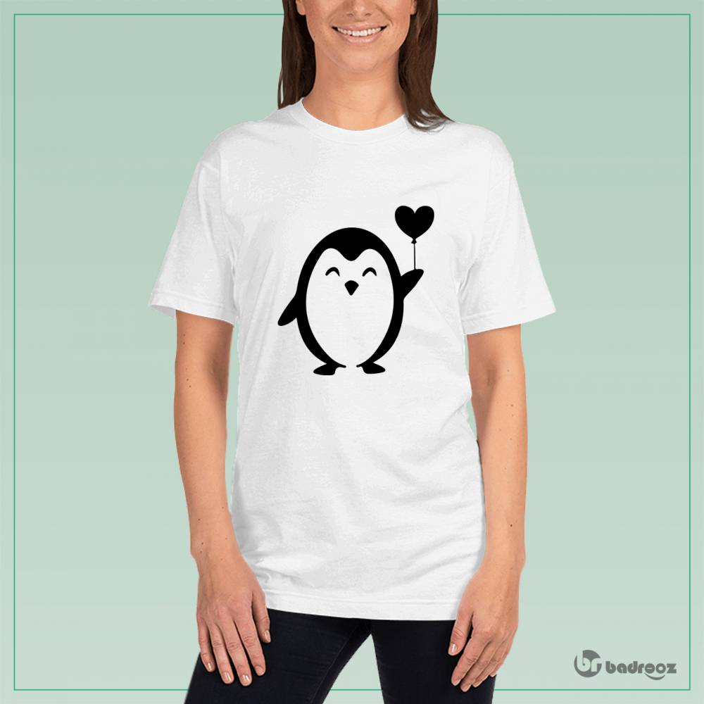 تی شرت زنانه پنگوئن بانمک