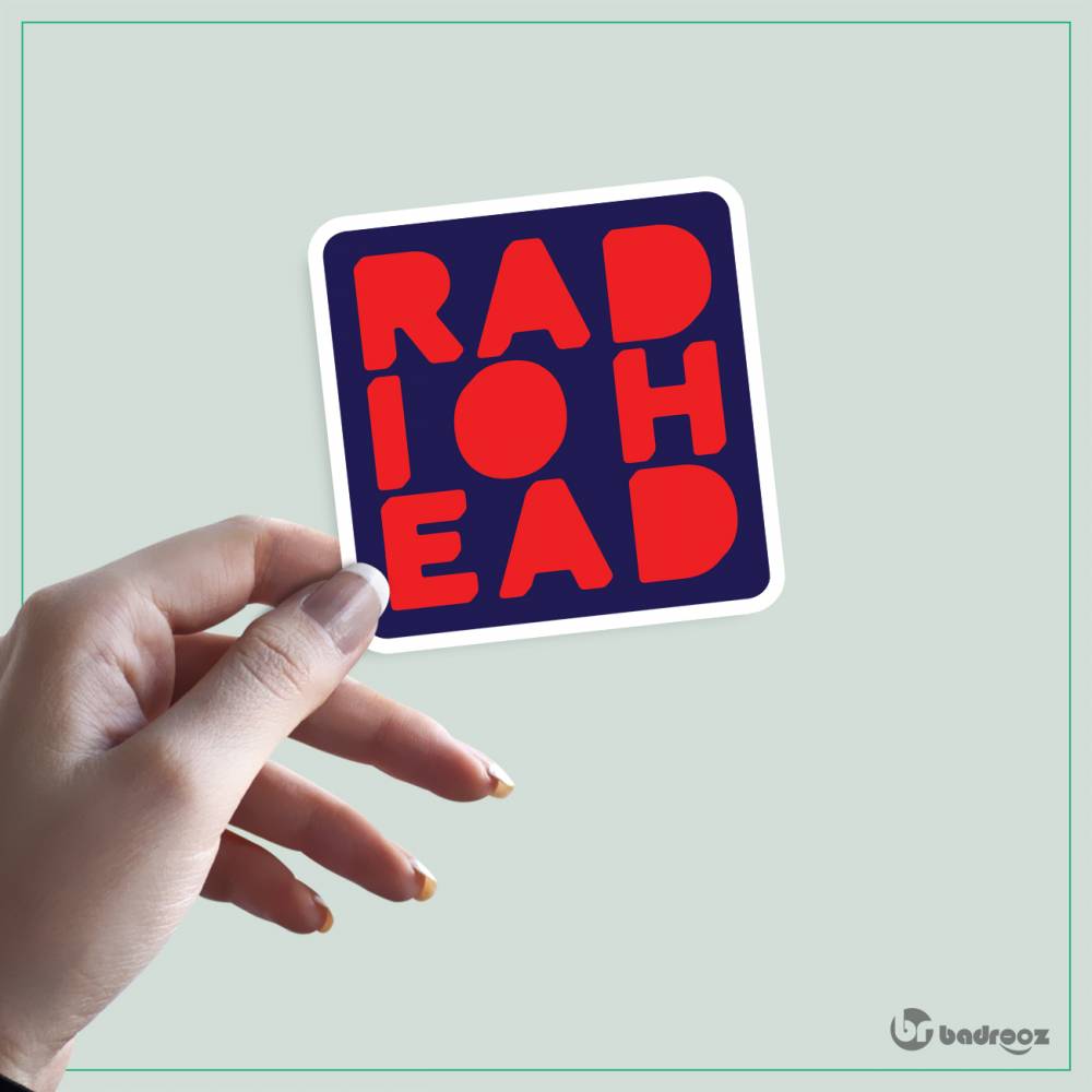 استیکر Radiohead-4