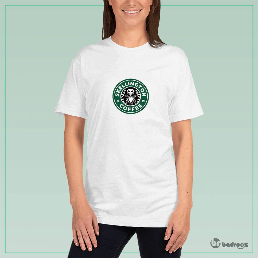 تی شرت زنانه skeleten coffee