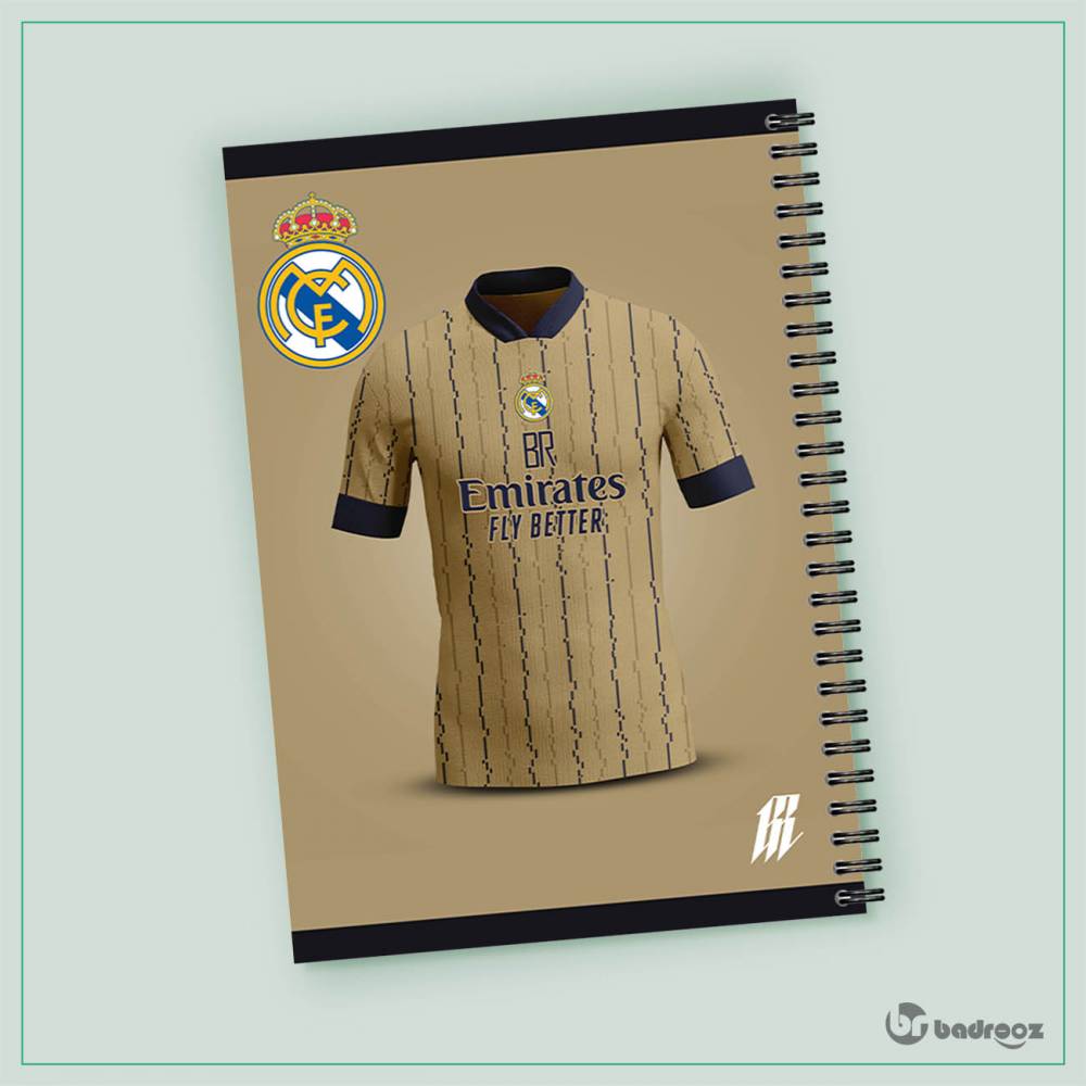 دفتر یادداشت لباس رئال مادرید