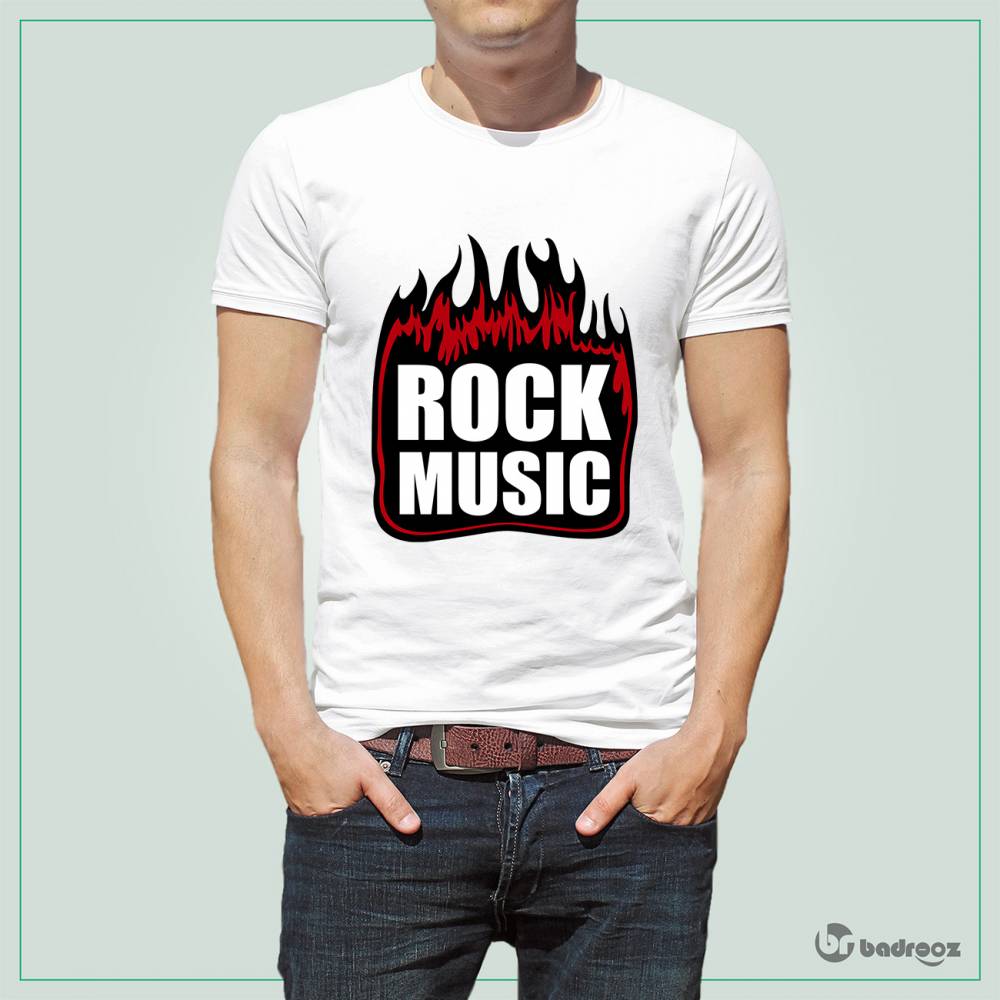 تی شرت اسپرت Rock Music 01