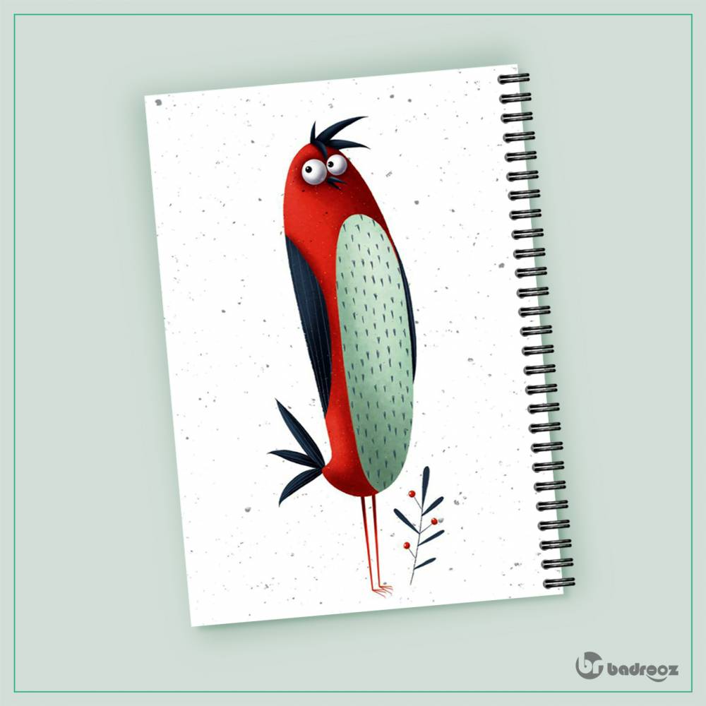 دفتر یادداشت پرنده بانمک 