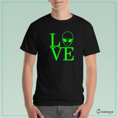 تی شرت مردانه ALIEN-LOVE
