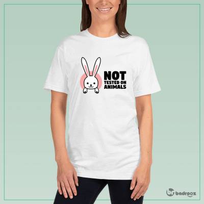 تی شرت زنانه save ralph-no tested on animals