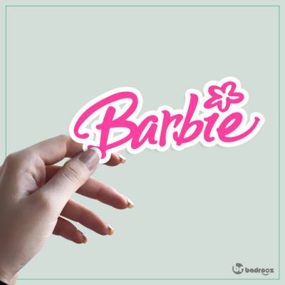 استیکر Barbie-LOGO