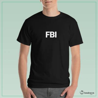 تی شرت مردانه FBI