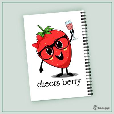 دفتر یادداشت cheers berry