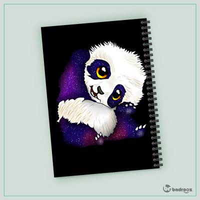 دفتر یادداشت Galaxy Panda پاندا فضایی