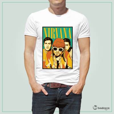 تی شرت اسپرت Nirvana Band