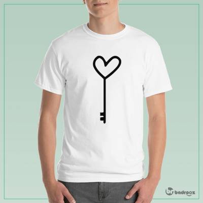 تی شرت مردانه کلید عشق