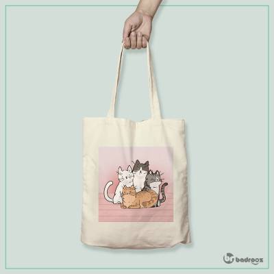 کیف خرید کتان Cats :)
