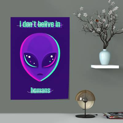پوستر سیلک alien