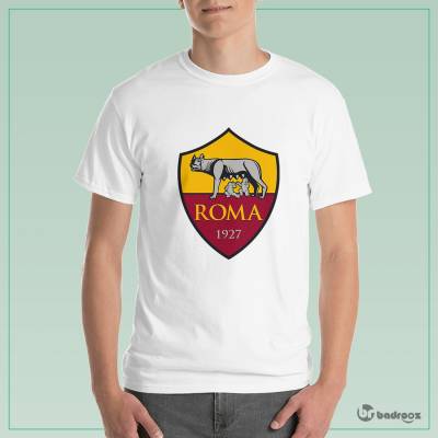 تی شرت مردانه لوگوی آ اس رم AS Roma
