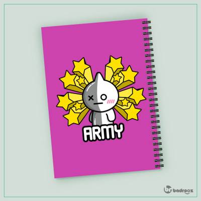 دفتر یادداشت BTS ARMY