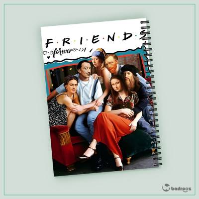 دفتر یادداشت Friends Forever