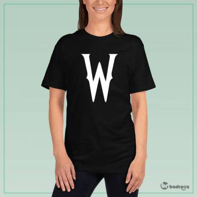 تی شرت زنانه wednesday logo