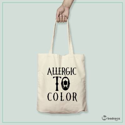 کیف خرید کتان wednesday allergic to color