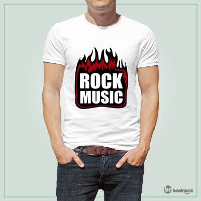 تی شرت اسپرت Rock Music 01