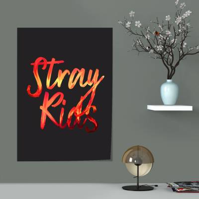 پوستر سیلک stray kids logo 3