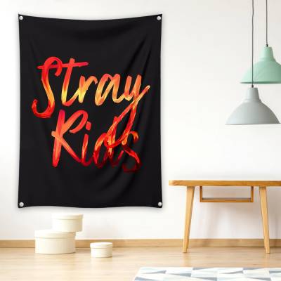 دراپ بنر stray kids logo 3