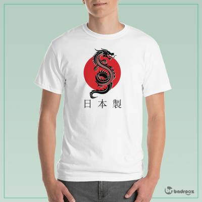 تی شرت مردانه  Dragon Japan 2