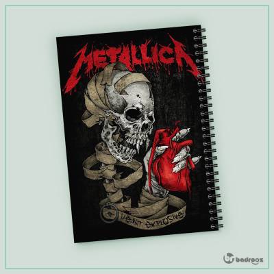 دفتر یادداشت Metallica 12