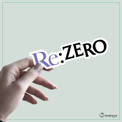 استیکر Re:Zero logo