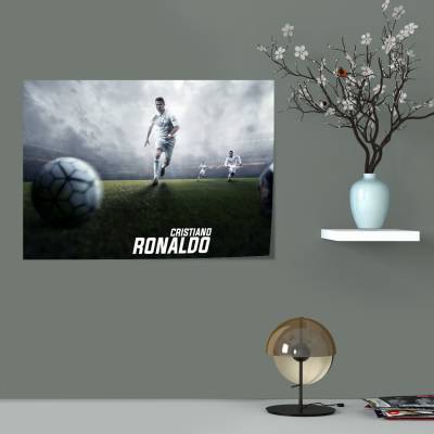 پوستر سیلک كريستيانو رونالدو - Cristiano Ronaldo- 6