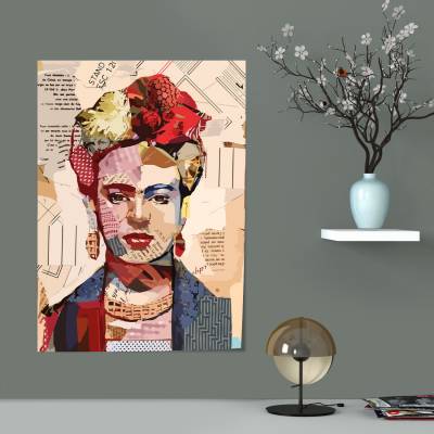 پوستر سیلک فریدا کالو --- Frida Kahlo