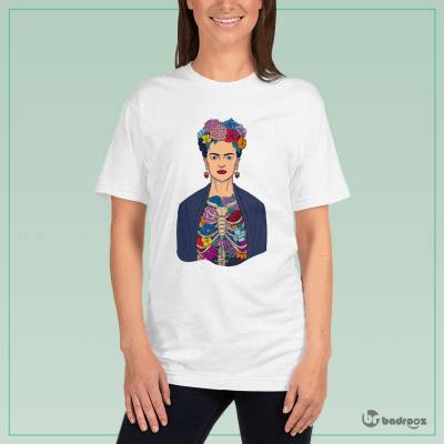 تی شرت زنانه فریدا کالو -1- Frida Kahlo