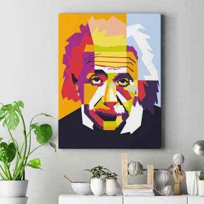 تابلو کنواس (بوم) آلبرت اینشتین .