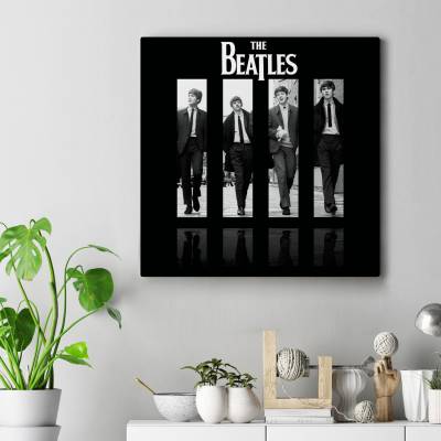 تابلو کنواس مربع (بوم) The Beatles 1962