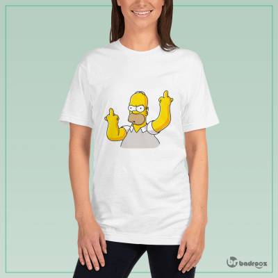 تی شرت زنانه سیمپسون ها - 21