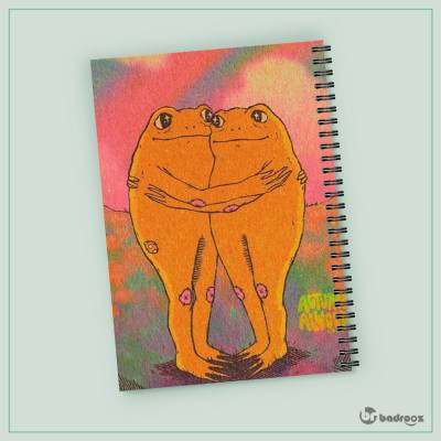 دفتر یادداشت Fantasy frog