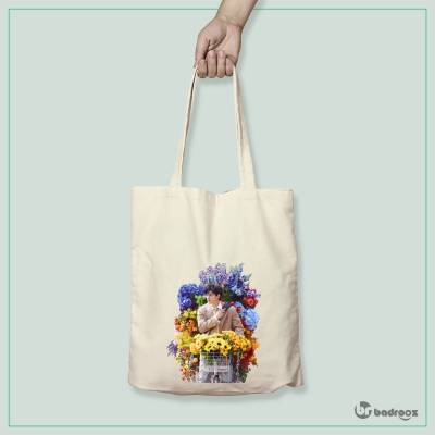 کیف خرید کتان (توت بگ) Kyungsoo -mars
