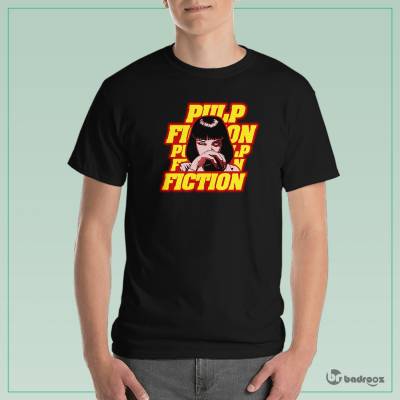 تی شرت مردانه pulp fiction-khashm